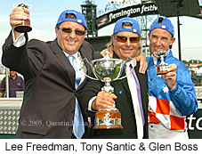 Glen Boss, Tony Santic & Lee Freedman (14872 bytes)