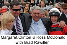 Margaret, Clinton & Ross McDonald & Brad Rawiller (14872 bytes)